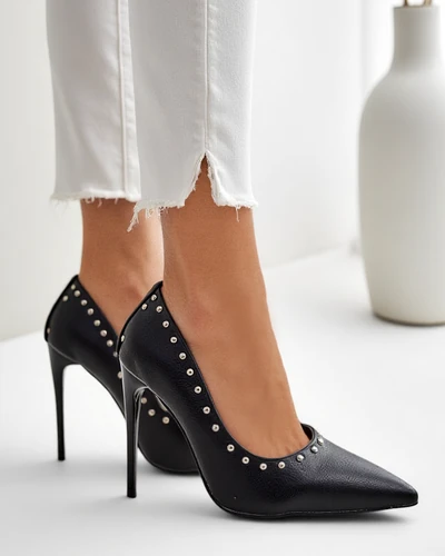 Royalfashion Dámské stiletto s cvočky Koscalle