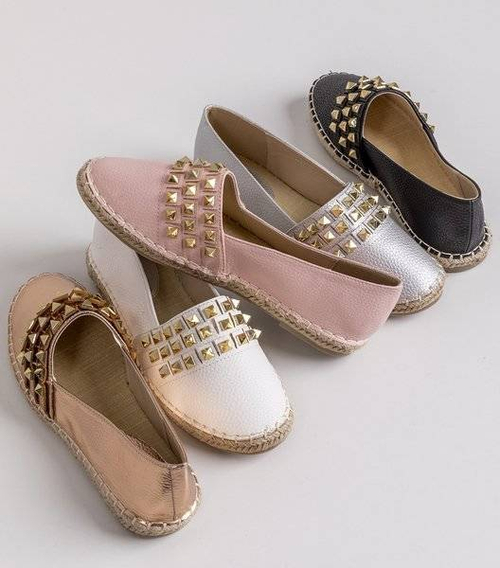 Срібні жіночі еспадрилі з шпильками Анчу - Взуття 1