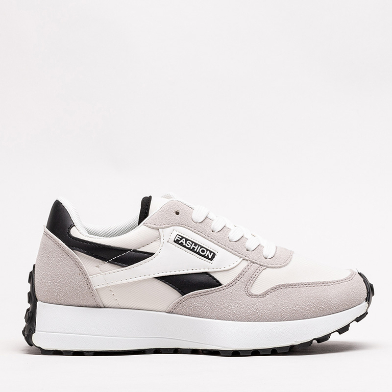Bílá a šedá dámská sportovní obuv značky Berinn - Footwear