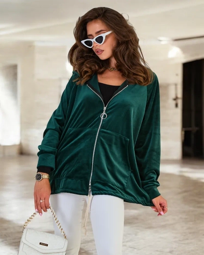 Royalfashion Dámská mikina bez kapuce