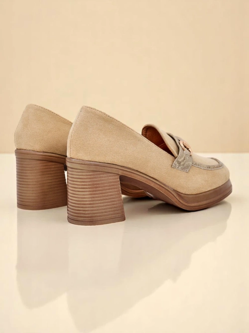 Royalfashion Жіночі лофери на блочному каблуці Apareus