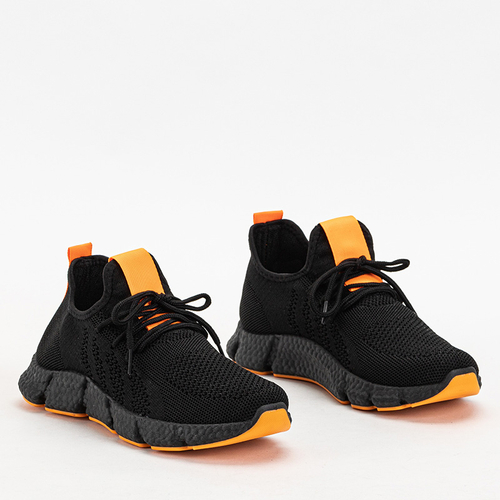 Чорно-помаранчеве жіноче спортивне взуття Bommgi - Взуття