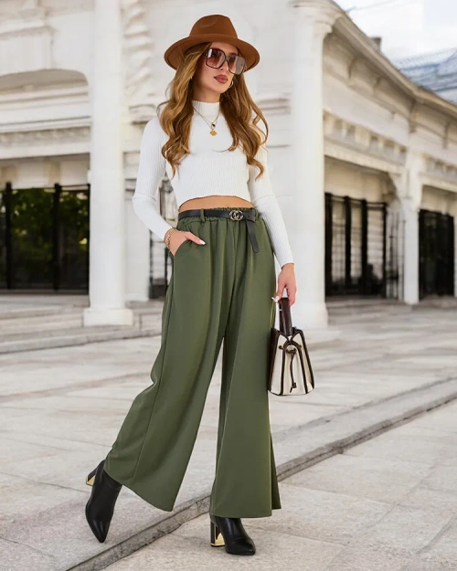 Жіночі широкі штани Royalfashion