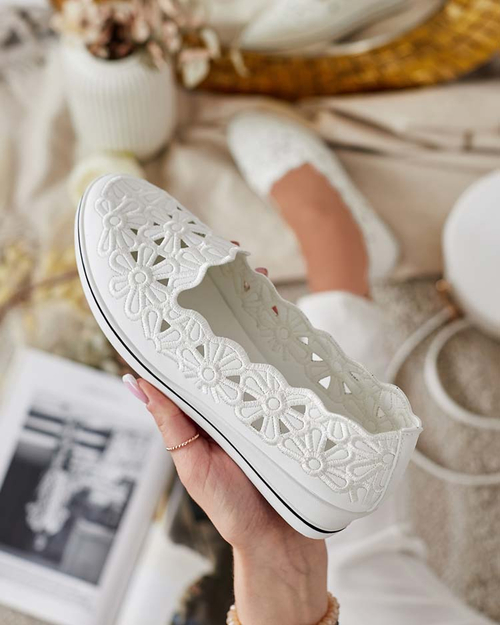 Royalfashion Жіночі напівчеревики на низьких підборах Dellio