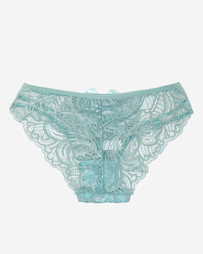 М'ятні жіночі трусики, мереживні трусики - Нижня білизна