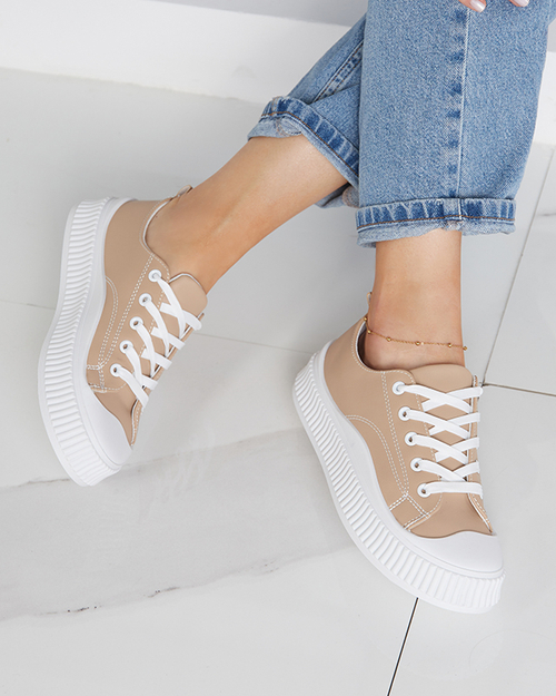 Жіночі кросівки кольору хакі Kerisso