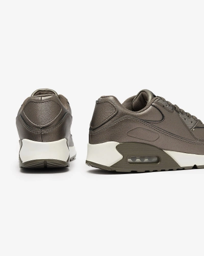 Жіночі спортивні кросівки на шнурівці графітового кольору Moteri - Взуття