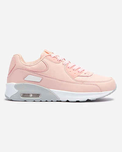 Světle růžové dámské sportovní tenisky Delluni- Obuv