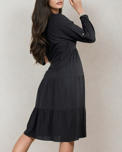 Royalfashion Dámské midi šaty