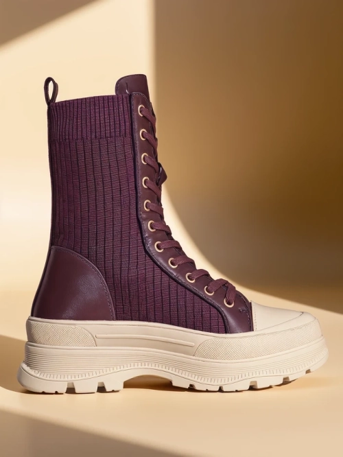 Royalfashion Жіночі високі робочі черевики Fosilla