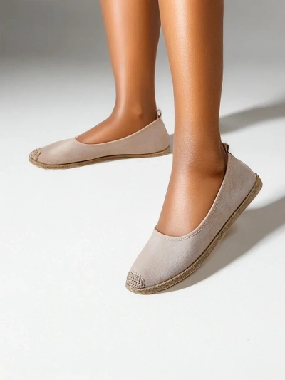 Royalfashion Dámské espadrilky z eko semiše Aroles