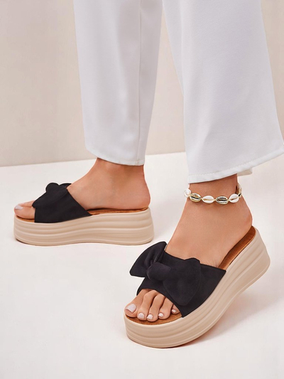 Royalfashion Dámské platformové nazouváky Givan