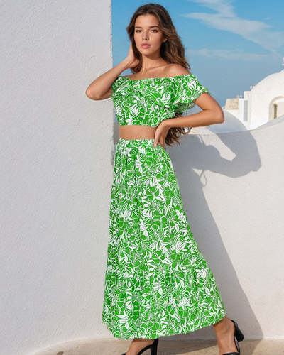 Royalfashion Vzorovaná dámská souprava
