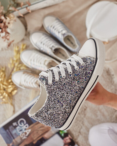 Royalfashion Dámské tenisky na krytém podpatku Finia