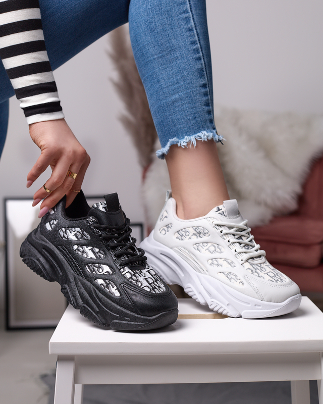 Černé dámské sportovní tenisky Zefodas- Obuv