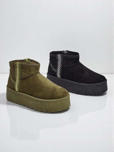 Krátké boty a'la sněhule dámské Althea