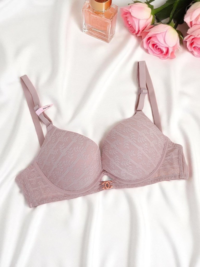 Royalfashion Dámská push-up podprsenka s krajkou Podprsenka Tiva