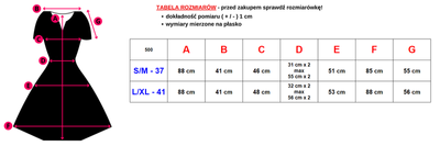 Dámské černé květované šaty - Oblečení