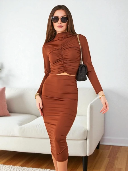 Royalfashion Dámská midi tužková sukně