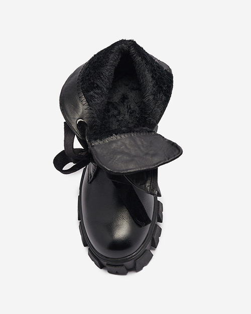 Чоботи жіночі чорні Selpo- Workers Shoes