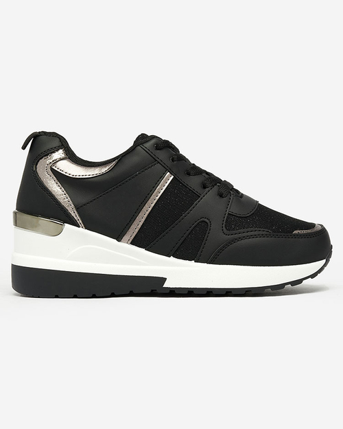 Royalfashion Бежево-коричневі жіночі спортивні кросівки на платформі Lacyrllia