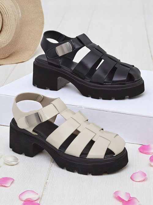 Royalfashion Жіночі сандалі в римському стилі Bratz