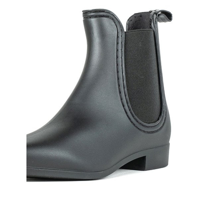 Чорні низькі чоботи з мигдальним пальцем Bergen - Взуття 1