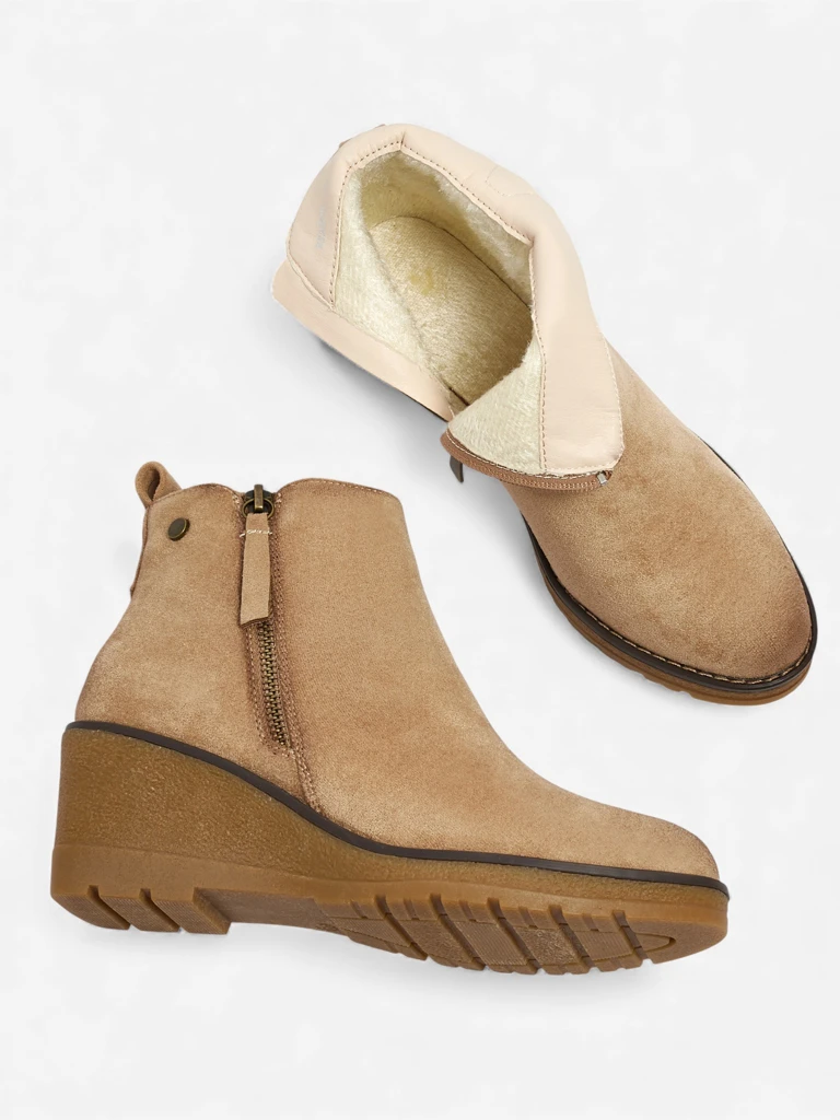 Dámské kotníkové boty na klínku Zarrico