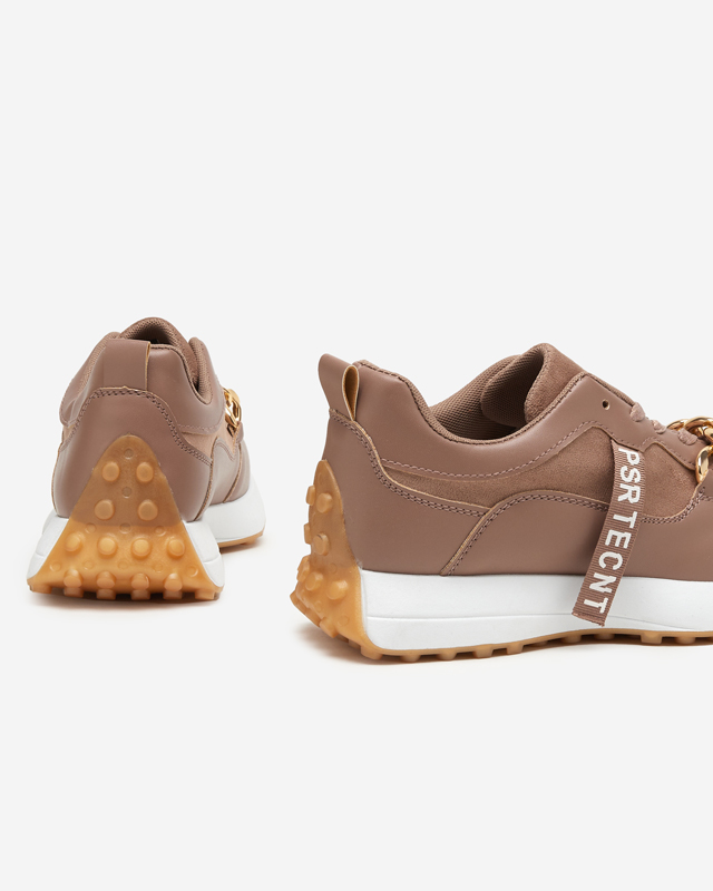 Hnědorůžová dámská sportovní obuv Arikas - Obuv