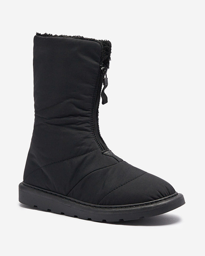 Černé dámské boty a'la snow boots Tirigga- Obuv