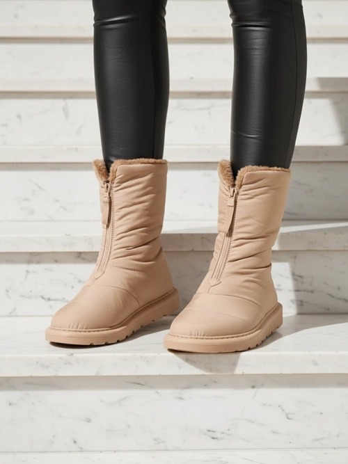 Жіночі черевики Elysium світло-коричневого кольору на зиму