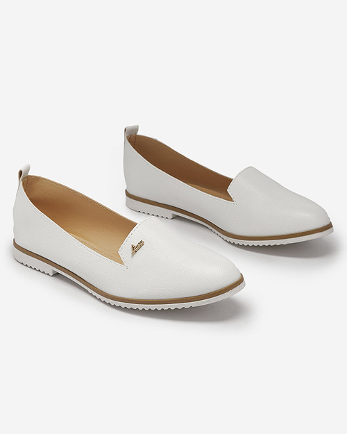 Білі жіночі мокасини Riorica- Footwear