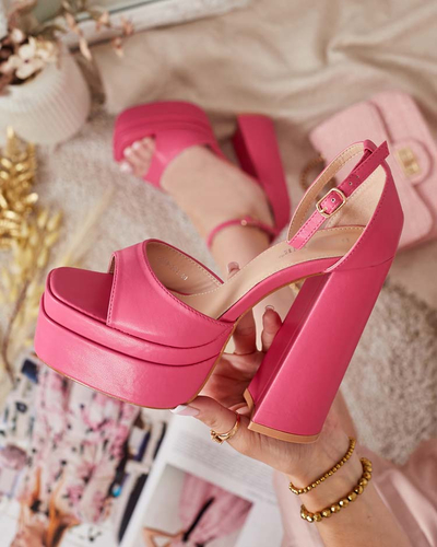 Royalfashion Dámské lodičky s vysokou platformou