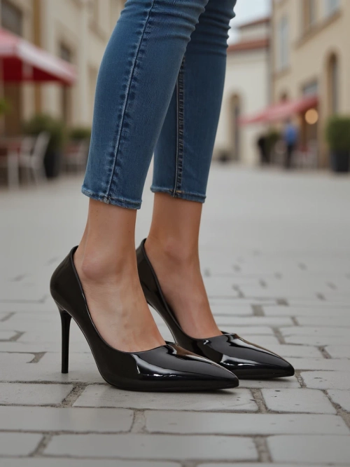 Royalfashion Жіночі класичні гостроносі лодочки Dofenis