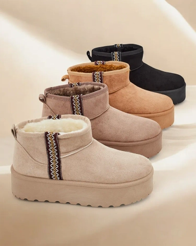 Royalfashion Короткі зимові чоботи для жінок Haluzi
