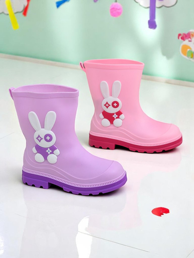 Royalfashion Dětské holínky s králíčkem Bunny Splash