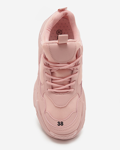 Růžové dámské sportovní tenisky Ully - Footwear