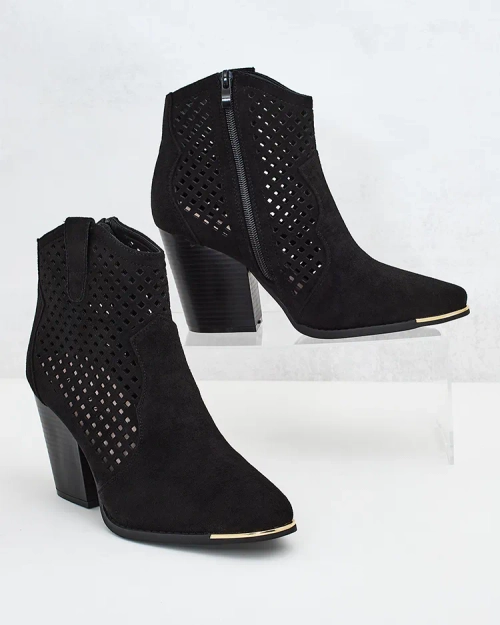 Жіночі ажурні чоботи Royalfashion Tonnet