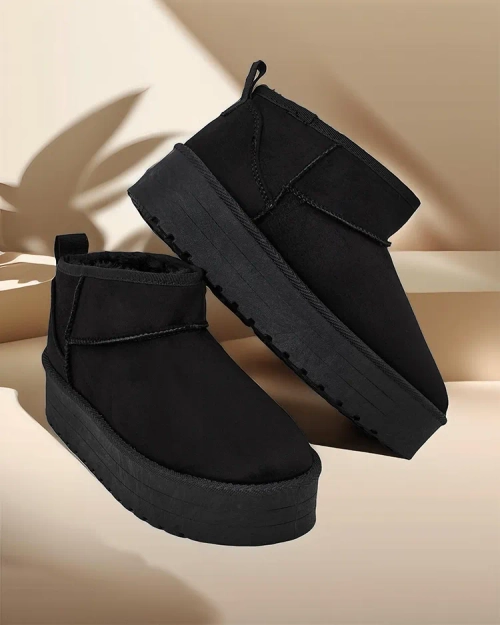 Royalfashion Короткі жіночі сніжні чоботи Комано