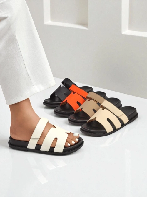 Royalfashion жіночі тапочки з екошкіри ReppiFlex