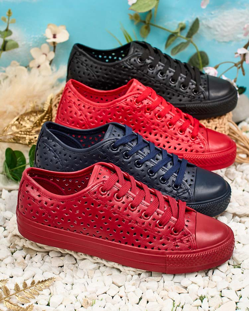 Royalfashion Жіночі ажурні кеди Navet