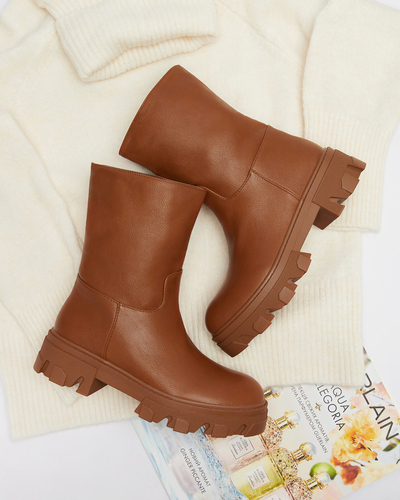 Черевики жіночі Camel на потовщеній підошві Rerann- Footwear