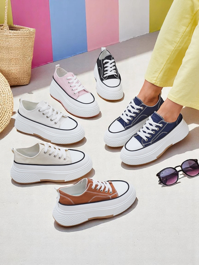 Royalfashion Жіночі платформені кросівки Beemes