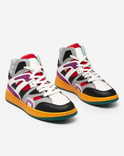 OUTLET Жіноче спортивне взуття до щиколотки сірого кольору від Gisore - Взуття