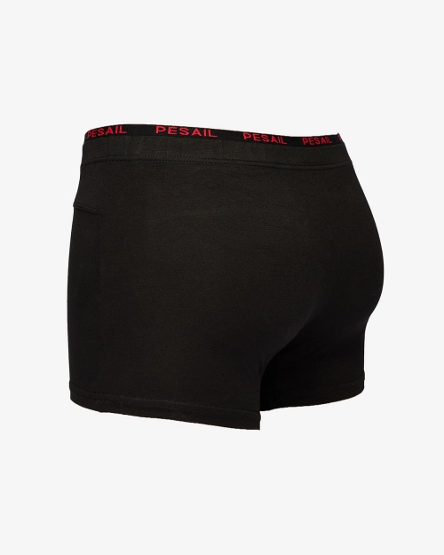 Чоловічі боксери з віскози Royalfashion Black