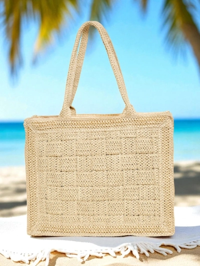 Royalfashion Велика солом’яна жіноча сумка Ariadne Raffia