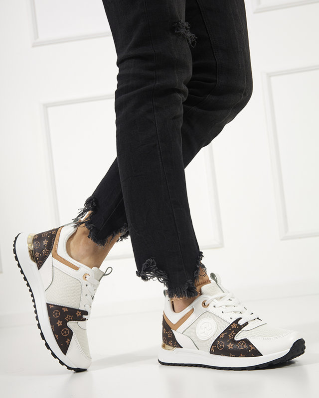 Dámská bílá sportovní obuv Evenra - Obuv