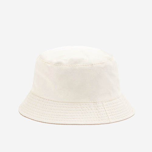 Коричнево-бежева двостороння панама