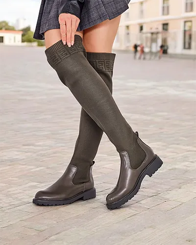 Чоботи-слипи для жінок Royalfashion Bifonus