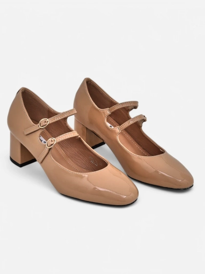 Royalfashion Patenty dámské lodičky na podpatku se strapci Ovigs